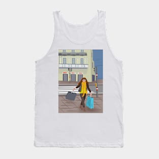 Shopping in Vienna Tank Top